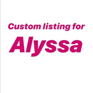 Custom coaster listing